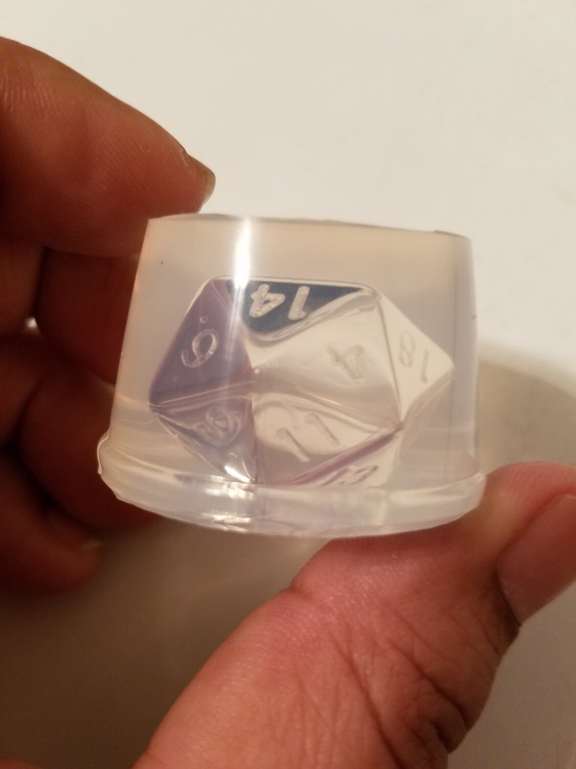 Multi Sided Dice Silicone Mold