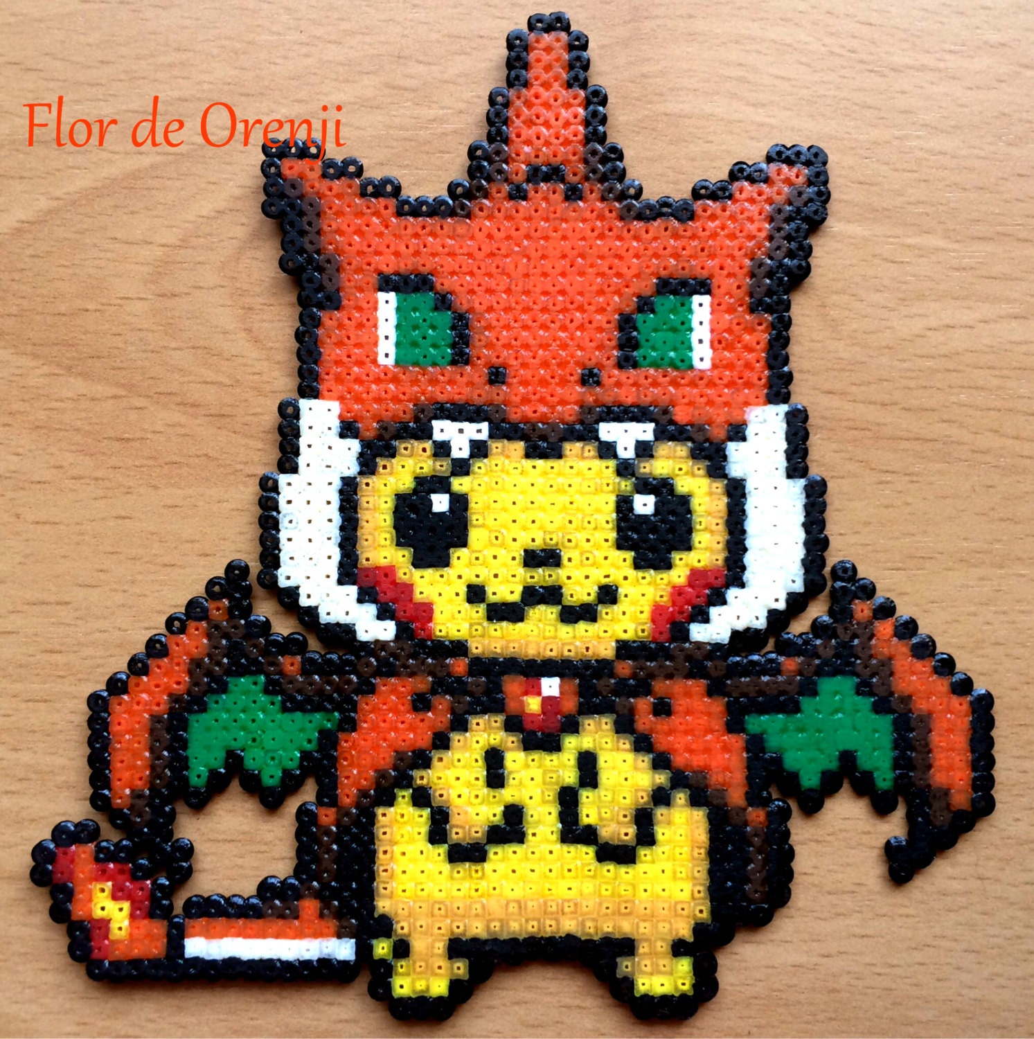 Pokemon Perler Pokemon hama Pikachu hama beads Charizard