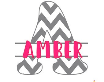 Monogram Cup Decals, Monogram for Tumbler, Monogrammed Decals, Vinyl Decals for Yeti Tumblers, Initial Decals for Yeti Cups, Yeti Stickers