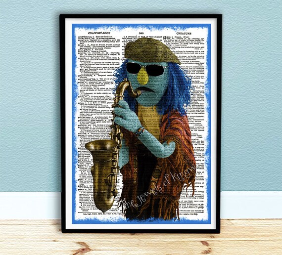 Electric Mayhem Band Muppet Fan Art Zoot Muppet Dictionary