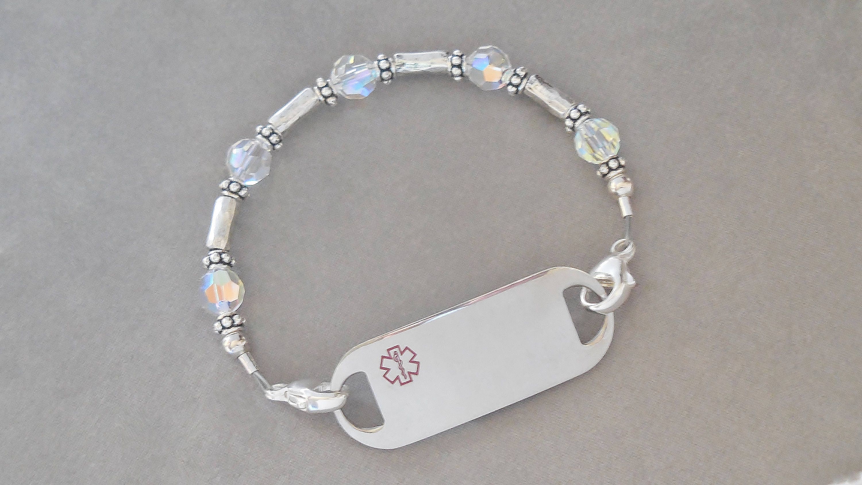 Medical ID Bracelet Medic Alert Bracelet Replacement