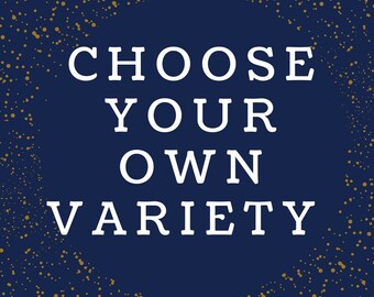 Choose Your Cards | Pick any 5, 10, or 20 | Birthday Cards | Hand-lettered Cards | Watercolor Cards | Thank You Cards | Christmas Cards