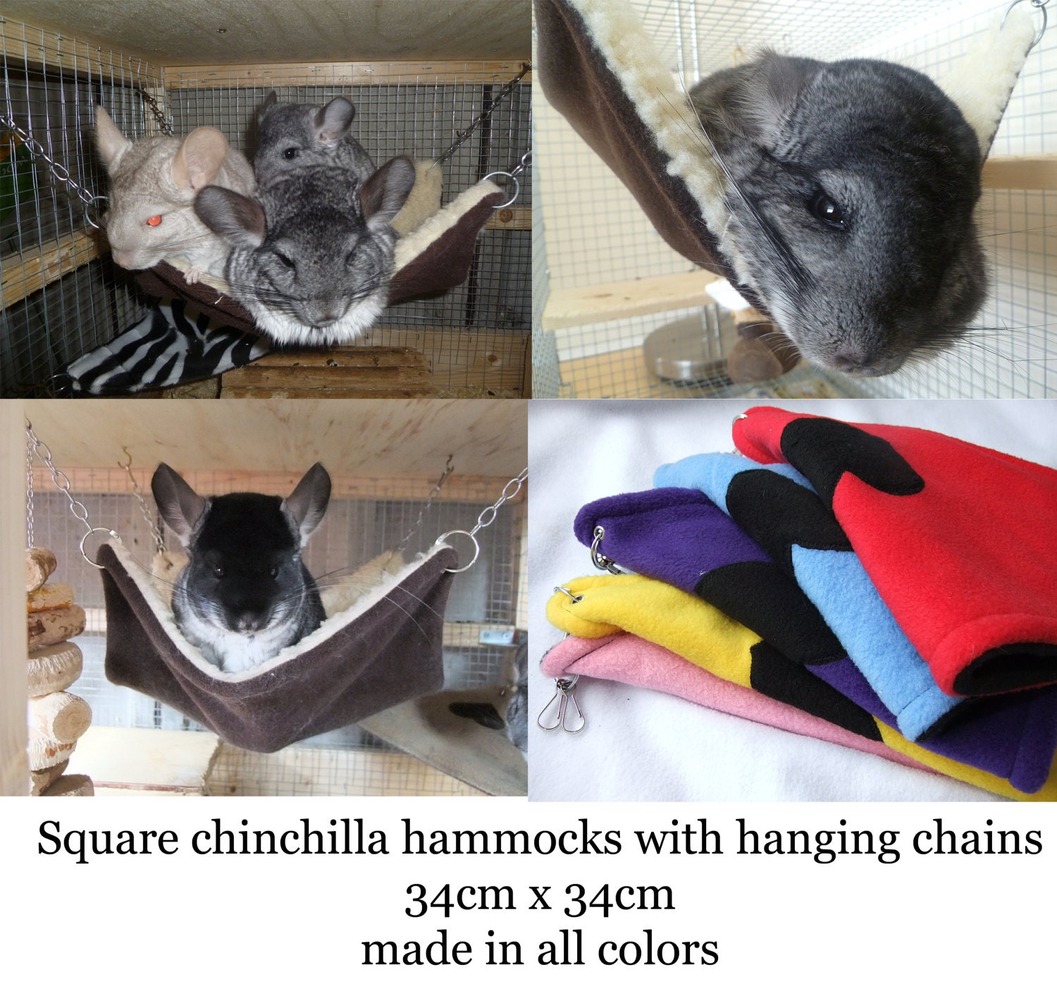 Chinchilla pet hammock rat hammock degus hammock pet bed