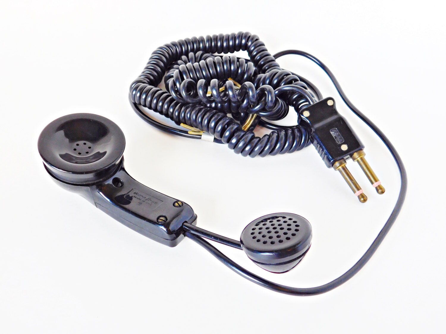 Switchboard Operator Headset Western Electric 53 Telephone