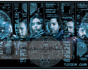 Rogue one blueprint Death star