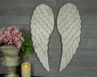 Wooden Angel Wings Wall Decor angel wings wall art | etsy Wooden Angel Wings Wall Decor angel wings wall art | etsy