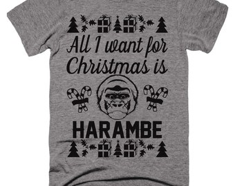 Harambe Christmas Shirt.