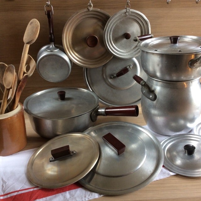 Bourriche Vintage En Inox - Fabrication Française - Occasion (n2)