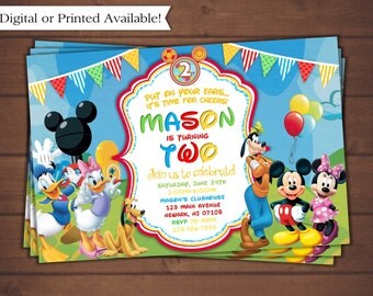 Mickey Mouse Clubhouse Invitation