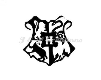 Hogwarts Crest Decal | HP-inspired Decal | Harry Potter Decal | Hogwarts