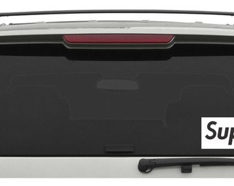 Supreme Vinyl Decal/Sticker