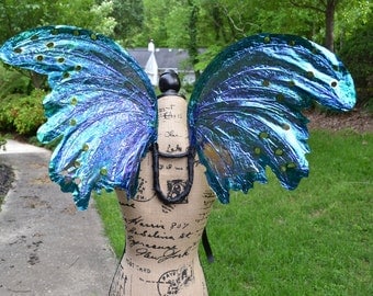 Fairy Wings for Adult in Iridescent Blue