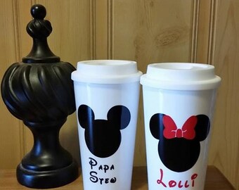 Minnie Mouse Mug, Mickey Mouse Mug, Disney Mug, Disney Cup, Disney Trip, Personalized Mug, Mickey Mouse, Minnie Mouse