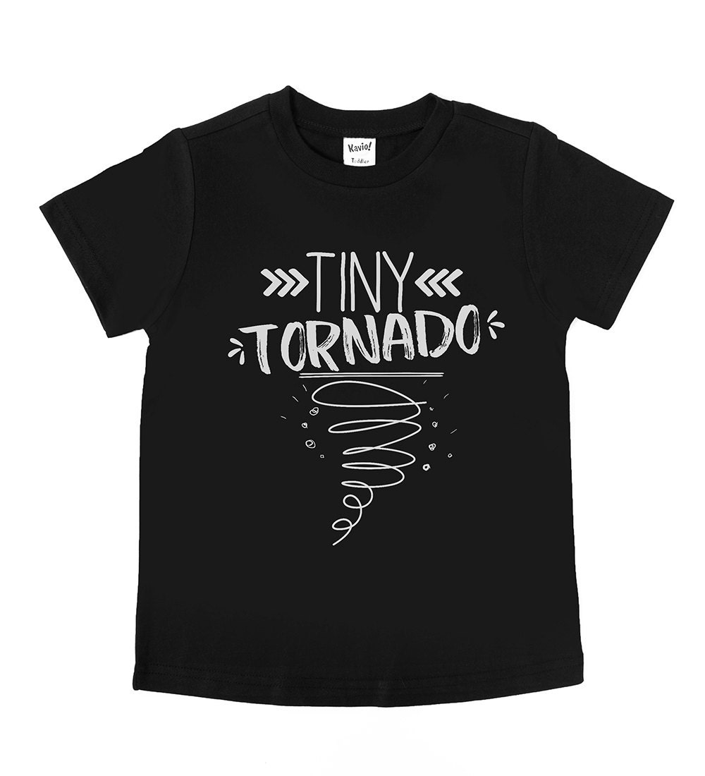 Tiny Tornado Shirt Messy Kids Tee Toddler Shirts Trendy