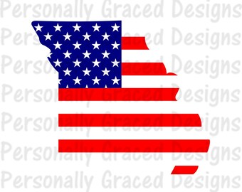 american flag svg – Etsy