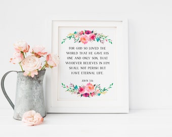 Then Sings My Soul Christian Hymn Printable wall art Home