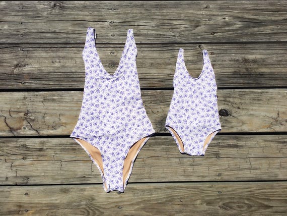 One piece swimsuit // mother and daugther swimsuit // mummy and me outfit // bathing suit // swimsuit for girl // swimsuit for baby