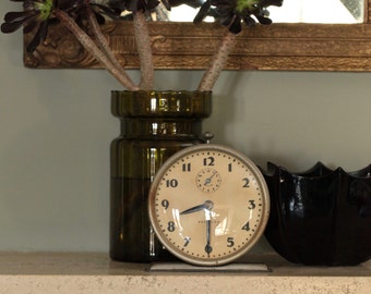 Vintage Westclox Bingo metal alarm clock