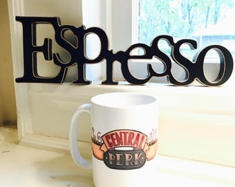 Friends Mug, Friends TV Show Mug, Central Perk Mug, Coffee Mug, Coffee Shop Mug, Ross and Rachel Mug, TV Mug, Movie Mug, Mothers Day Gift