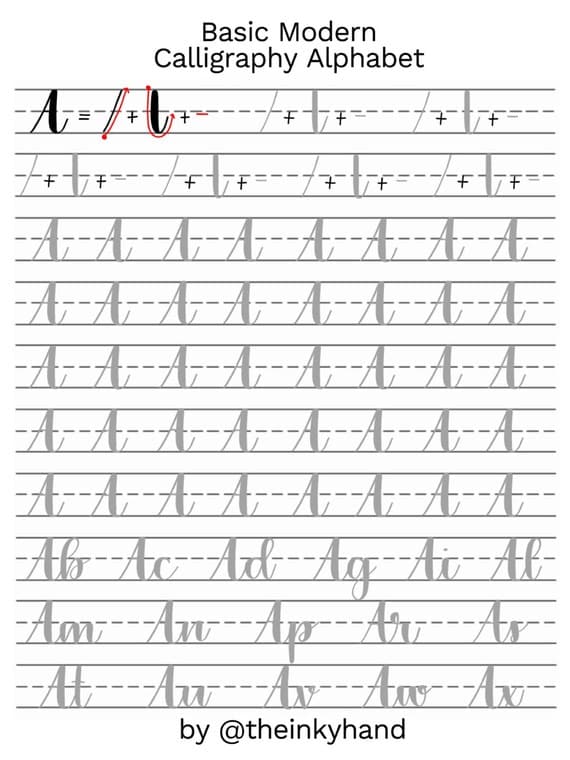 beginner-calligraphy-practice-sheets