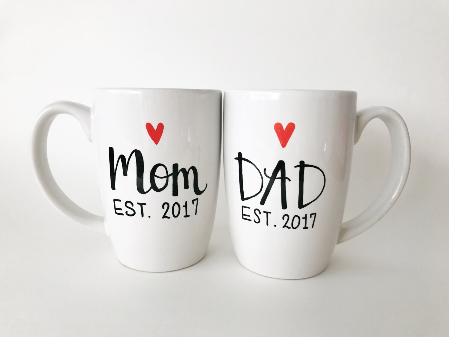 New Parent Gift Mom And Dad To Be Mugs Mom And Dad Gifts