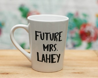Custom / Personalize TEEN WOLF Future Mrs. Mug