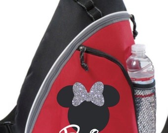 Minnie or Mickey Personalized bag, Minnie Backpack, Disney Trip Kids backpack, Family Vacation Minnie Bag, Disney wedding