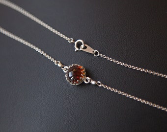 Amber Pendant Natural Amber Necklace Amber Sterling Silver Necklace Silver Amber Necklace Honey Amber Necklace Amber Sterling Silver Pendant