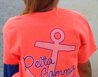 Delta Gamma Short Sleeve Pocket Tee