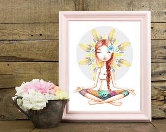 Yoga Wall Art yoga wall decor | etsy Yoga Wall Art yoga wall decor | etsy