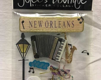 Jolee's Boutique Dimensional New Orleans Sticker