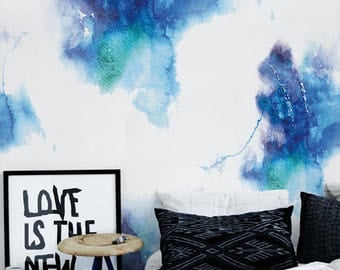 Removable Wall Murals wall mural | etsy Removable Wall Murals wall mural | etsy