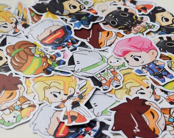 Overwatch Sticker Sets - 24 Heroes Available and Mech Suit (Orisa Available!)