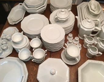 Rosenthal "Maria" White Dinnerware 97 Piece Set