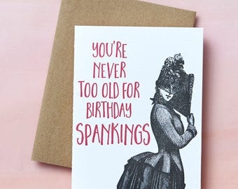 Birthday spankings | Etsy