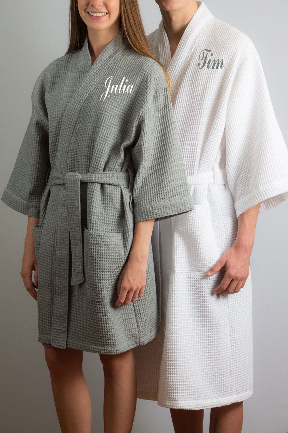 Couples Robes Couples T Of 2 Matching Monogrammed Spa 0759