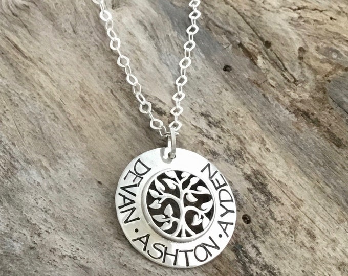 Tree of Life Necklace /Tree of Life Pendant /Tree of Life Necklace Sterling Silver /Family Tree Necklace/Tree Necklace /Personalized Jewelry