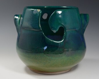 Yarn Bowl, handmade stoneware pottery,handmade ceramic yarn bowl, READY TO SHIP