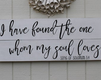 Whom my soul loves | Etsy