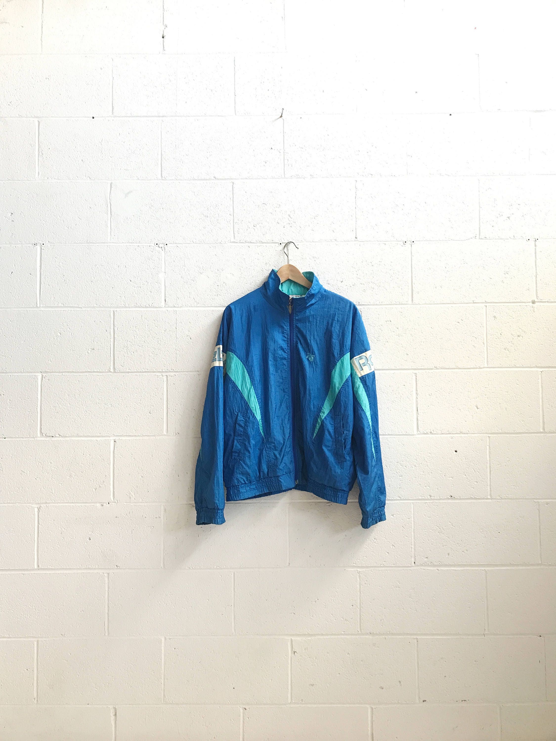 blue reebok tracksuit