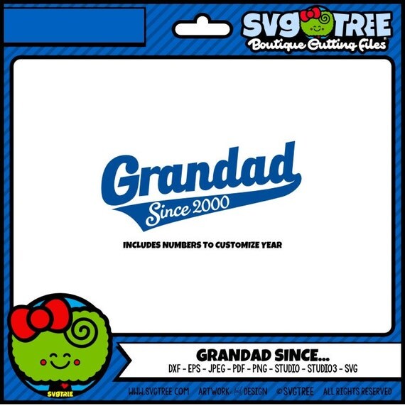 Download Items similar to Grandad Fathers Day SVG Fathers Day Shirt ...
