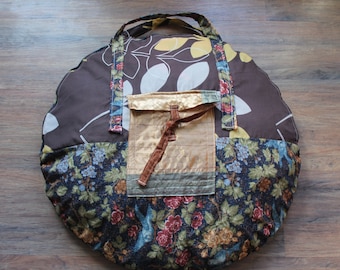 Handmade hula hoop tent carrying bag