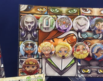 Overwatch Inspired Pin Set #1