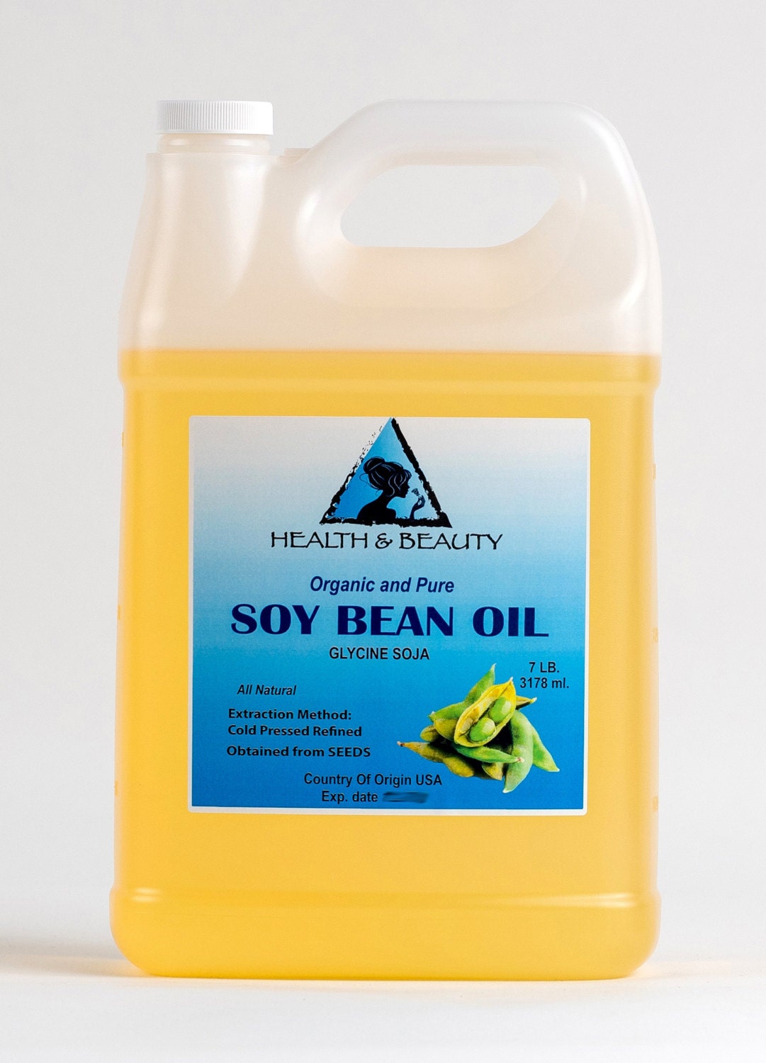 7 Lb 1 gal SOYBEAN / SOY BEEN Oil Organic Carrier Soy Oil