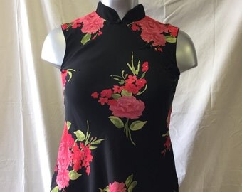 Vintage Asian Inspired Top