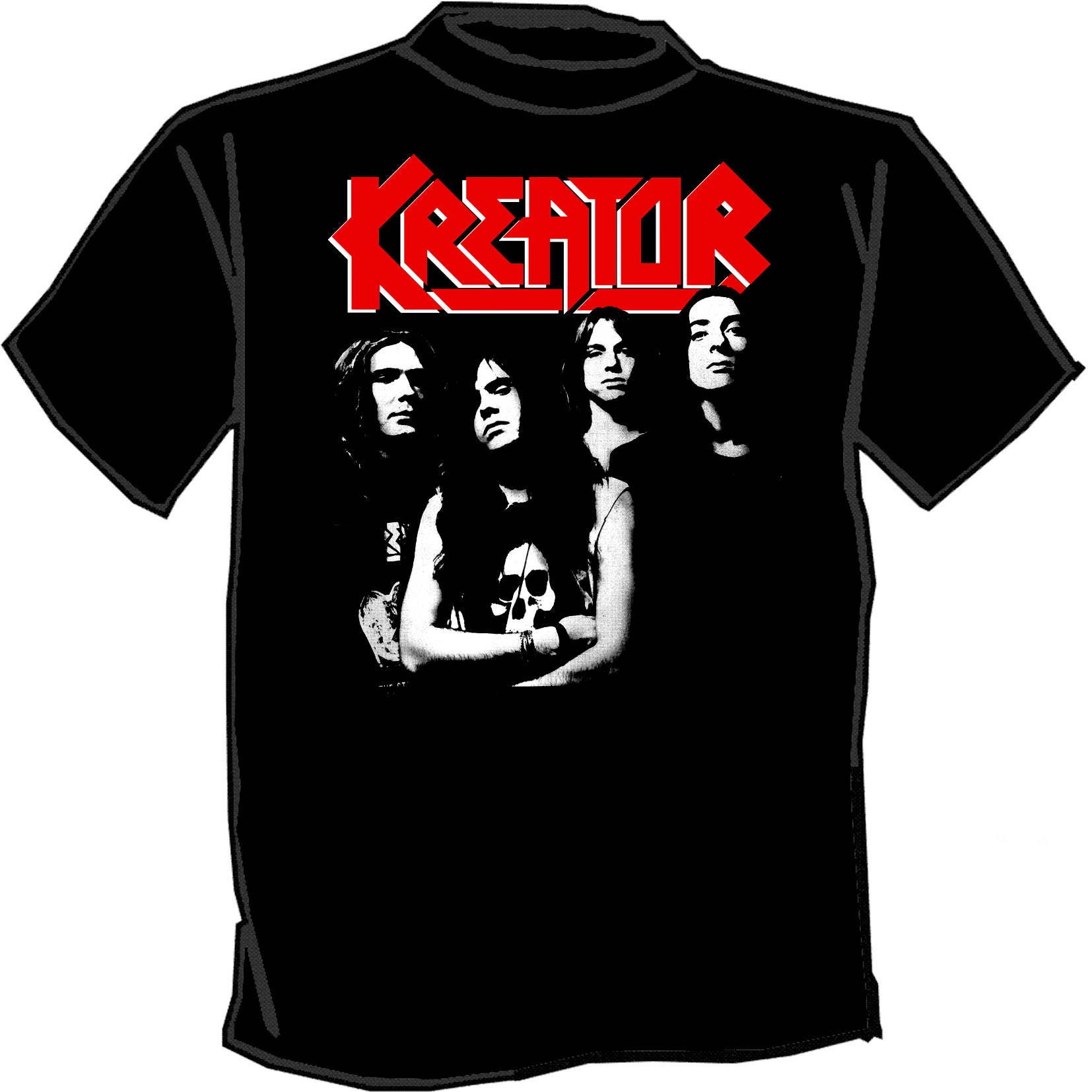 kreator band shirt