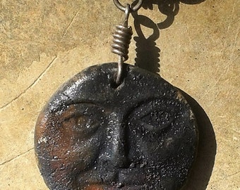 EarBecken Earrings Handmade from Raku Clay Each One Unique
