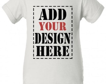 Design Your Own Customized Onesie - Add your Photo or Text on Onesie - Personalized Onesie for Your Baby - Baby Apparel -