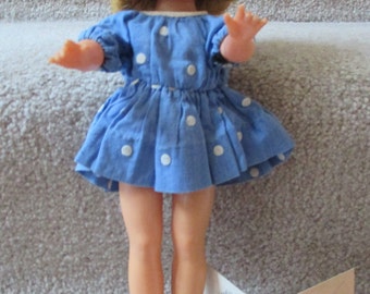 1950s Ideal Shirley Temple doll with original product card