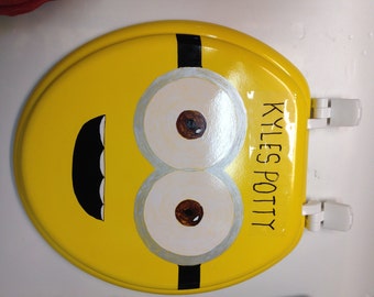 Hand painted toilet | Etsy